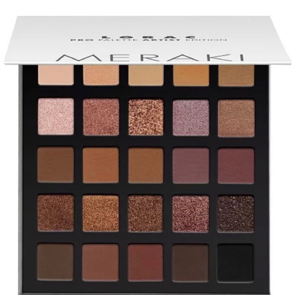 LORAC Eyeshadow Palette Professional Meraki Artist Edition 25 shades makeup NIB